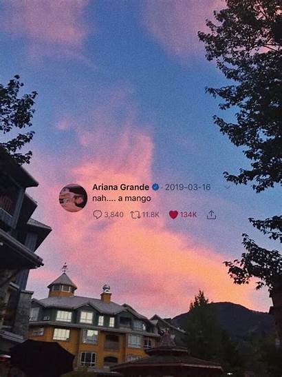 Aesthetic Ariana Grande Wallpapers Sunset Italy Tweets