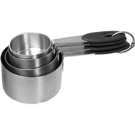 Oneida Pro Stainless Steel Measuring Cups 4 Piece