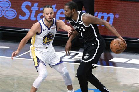 Durant Irving Flex Muscles As Nets Crush Currys Warriors In Nba