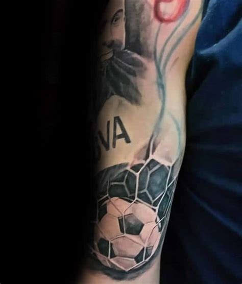 90 Soccer Tattoos For Men Sporting Ink Design Ideas