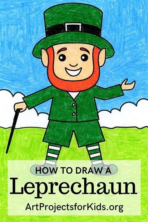 How To Draw A Leprechaun In 2021 Kids Art Projects Simple Cartoon
