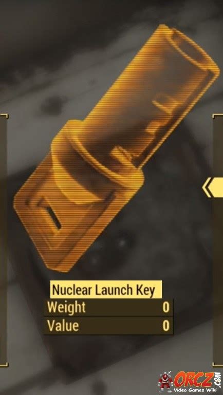Fallout 4 Nuclear Launch Key The Video Games Wiki