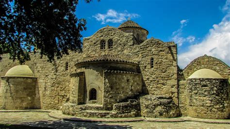 Old Stone Church Architecture In Cyprus Image Free Stock Photo