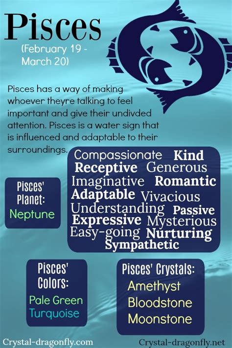 Quick Factscharacteristics About The Pisces Zodiac Sign Pisces