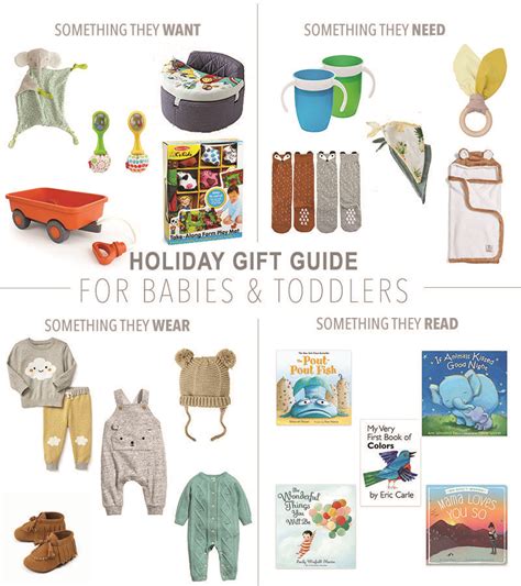 You can even add a picture of those rosy cheeks to increase the cute factor! Holiday Gift Guide for Babies & Toddlers — Coffee + Crumbs ...