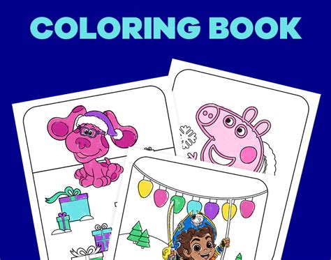 You can print or color them online at getdrawings.com for absolutely free. 12 Days of Nick Jr. Holiday Coloring Book | Nickelodeon ...