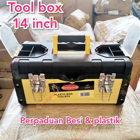 Jual Toolbox Bestguard Tool Box Besi Plastik Inch Kotak Kunci