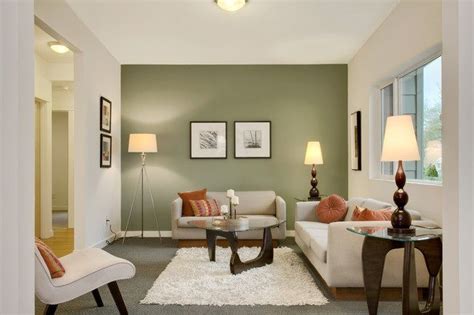 warna cat ruang tamu minimalis sempit  bagus sage green living