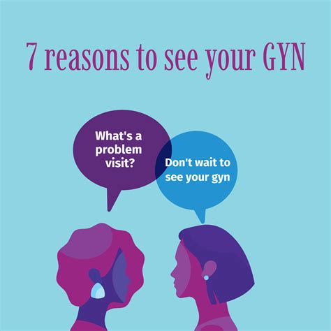 7 Reasons You Shouldnt Wait To See Your Gyn Aub And Me
