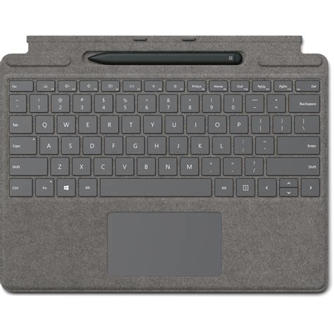 Microsoft Surface Pro X Signature Keyboard With Slim Pen Bundle