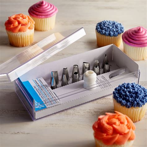 They aren't bigger than pme #2.5 tips, however. Ateco 333 14-Piece Stainless Steel Piping Tip Cake ...