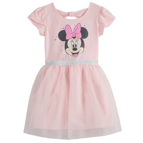 Disneys Minnie Mouse Toddler Girl Tulle Dress Girls Tulle Dress