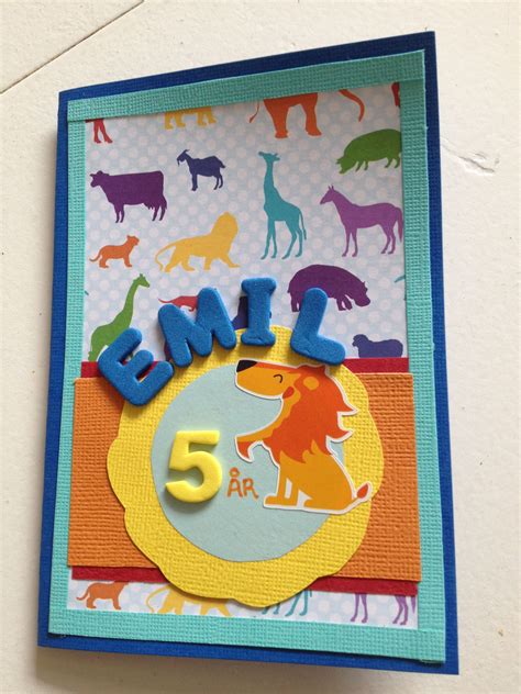 We have more than 400 free birthday cards. Homemade birthday card for 5 yearl old boy | Homemade ...