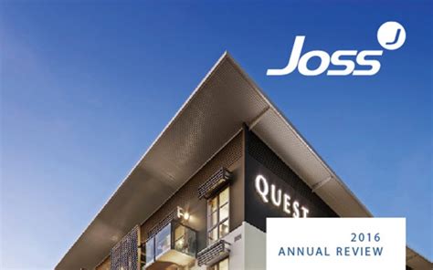 Joss Annual Review 2016 Joss Group