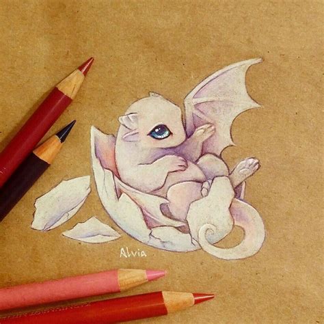 Pin By Maya Storm On Mander Baby Dragon Art Cute Dragon Drawing