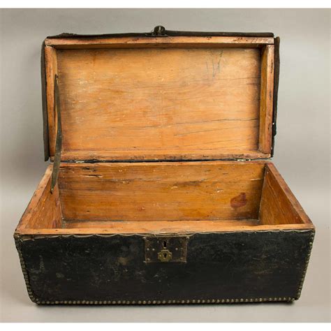 Civil War Era Trunk Inscribed Allegheny Arsenal 1861 Witherells