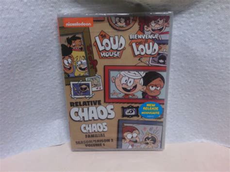 The Loud House Relative Chaos Season 2 Volume 1 Nickelodeon Dvd Brand