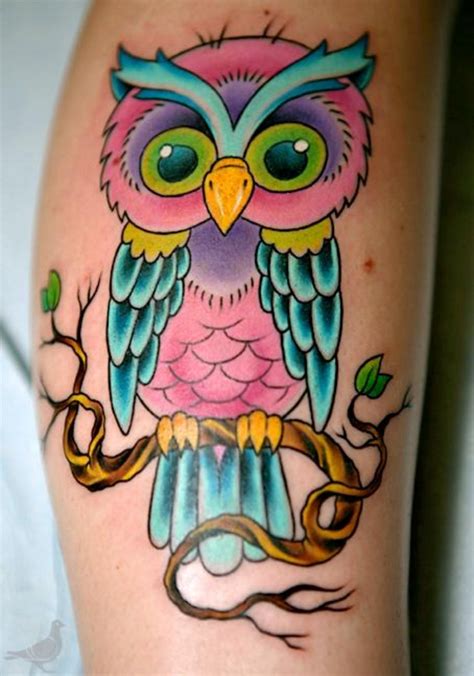 Cute Owl Tattoos Owl Tattoos Are Very Popular Here Are