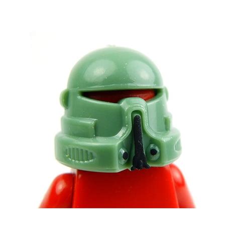 Lego Custom Accessoires Arealight Sand Green Airborne Helmet Peinture