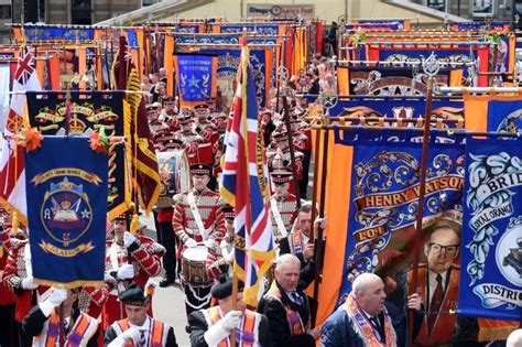 Orange Walk Forces Road Closures In Glasgow City Centre See Affected