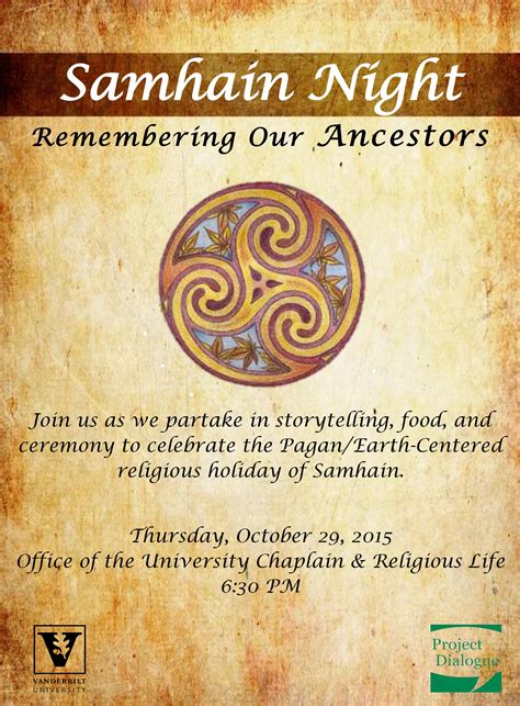 Samhain Night Office Of Religious Life Vanderbilt University