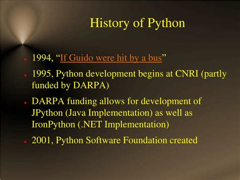 History Of Python Programming Language Trytoprogram Riset
