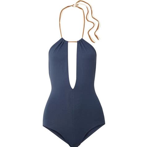 Eres Cinecittà Marcella Cutout Halterneck Swimsuit 1630 Brl Liked On