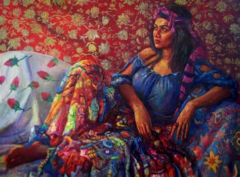 The Gypsy Painting By Shanaka Kulatunga Saatchi Art