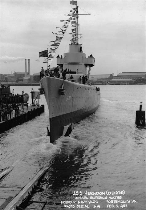 Hampton Roads Naval Museum Seventy Five Years Ago The Lucky Herndon