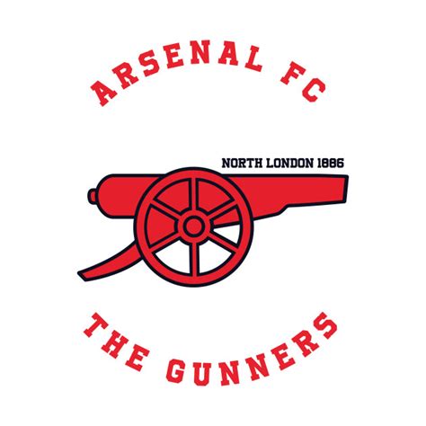 The Gunners Arsenal Fc T Shirt Teepublic