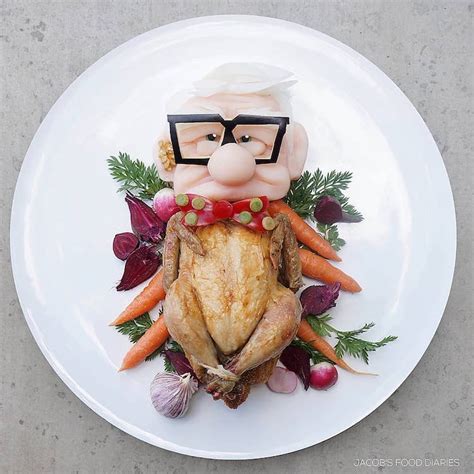 Mom Makes Art Of Out Food Featuring Iconic Characters In Pop Culture
