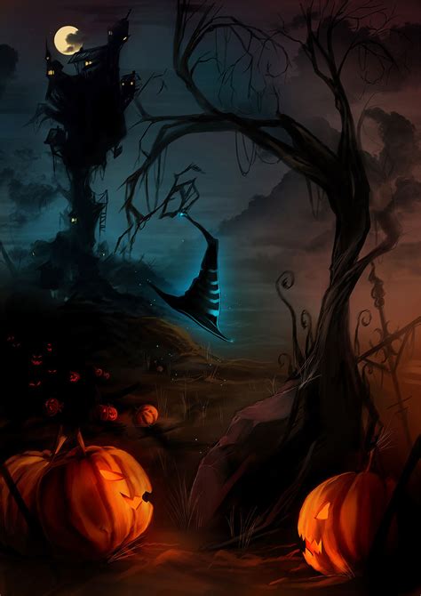 Free Halloween 2013 Backgrounds And Wallpapers Designbolts