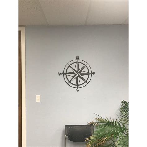 Nautical Compass Rose Metal Wall Art Home Decor Cascade Manufacturing