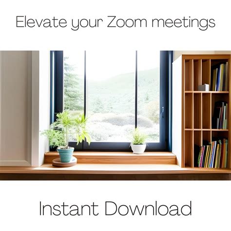 Work From Home Virtual Zoom Background Ms Teams Digital Download