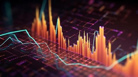 Premium Ai Image Generative Ai Stock Market Chart Lines Financial Graph