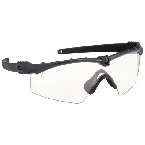 official oakley standard issue m frame® industrial safety glass grey lenses matte black frame