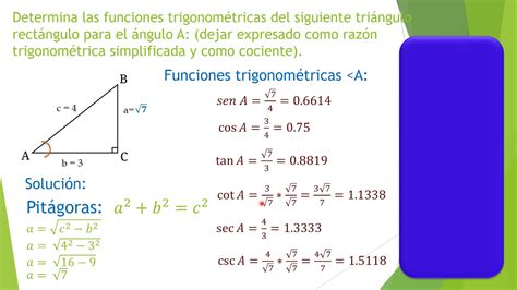 Trigonometría Razones Trigonométricas Parte 2 Youtube