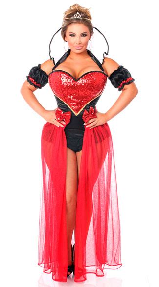 plus size sexy fairy tale red queen costume plus size sexy queen costume plus size sexy red