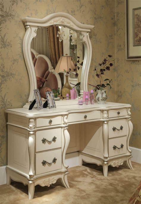 Headboard, dressing tables, double beds materials used: French Style Bedroom Dressing Table With Mirror,Classic ...