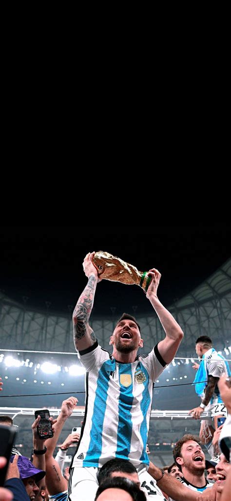 Lionel Messi Argentina Fifa World Cup Champion 2022 In 2022 Lionel