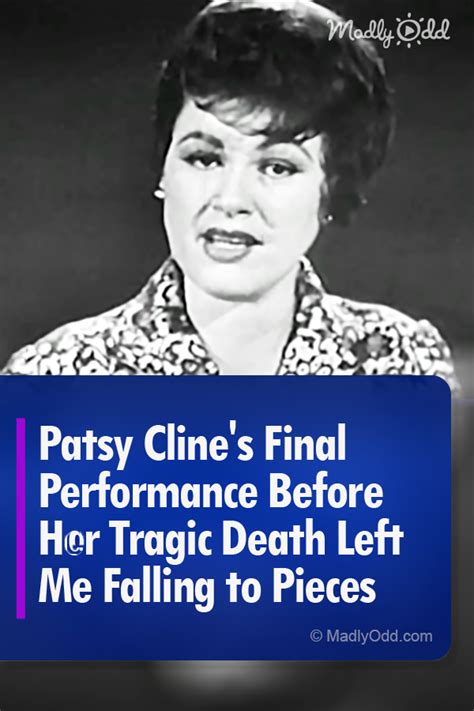 49120 Pin B Patsy Clines Final Performance Before Her Tragic Death