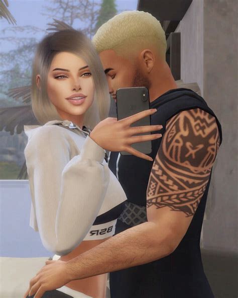 Mirror Selfies Pose Pack Sims 4 Couple Poses Sims 4 Expansions