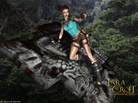 Lara Croft And The Guardian Of Light Wallpaper By Roli29 On Deviantart