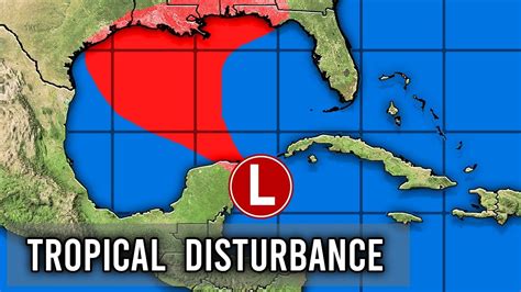 Gulf Tropical Disturbance Update Youtube