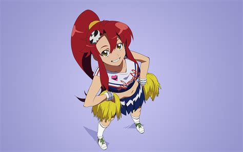 Littner Yoko Redhead Tengen Toppa Gurren Lagann Anime Wallpapers Hd