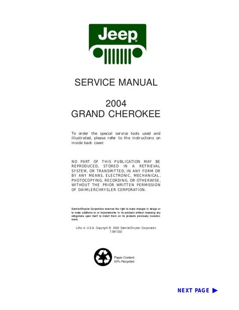 jeep grand cherokee owners manual   macroclever