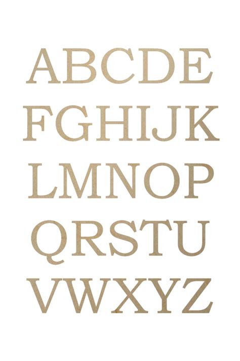 Wooden Letters | Wood Letters | Craft Wood Letters | WoodenLetters.com