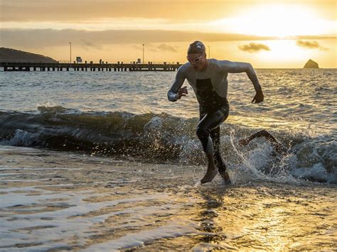 You two should get together and talk pain and. Athletes ready and raring to go for Cairns Ironman ...