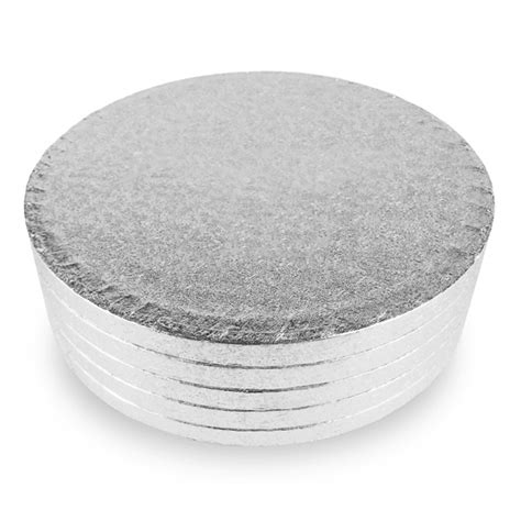 Silver Round 12 Mm Drum Cake Board Cake Decorating And Presentation