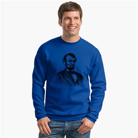 Abraham Lincoln Crewneck Sweatshirt Customon